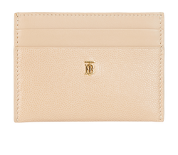 Burberry TB Cardholder, Leather, Beige, MII, DB, 3*